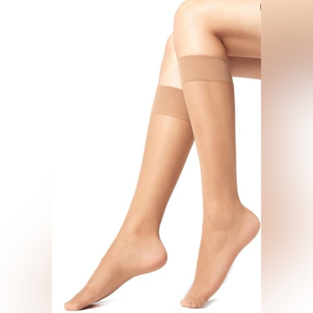Stems Sheer Knee Socks ( Two Pack)